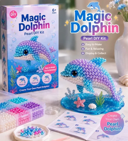💖Create Your Own Magical Pets! 🌈 – DIY Pearl Craft Kit Collection