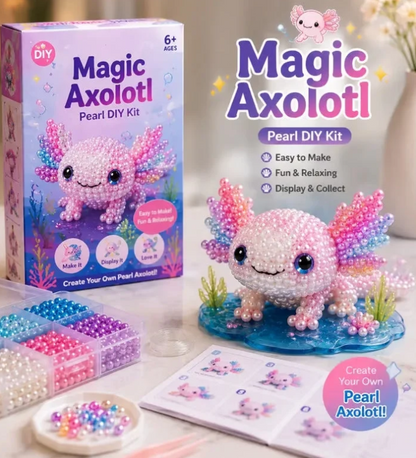 💖Create Your Own Magical Pets! 🌈 – DIY Pearl Craft Kit Collection
