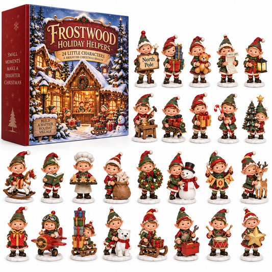 24 Little Christmas Helpers - 24 Characters, 24 Holiday Stories