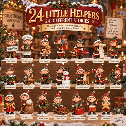 24 Little Christmas Helpers - 24 Characters, 24 Holiday Stories