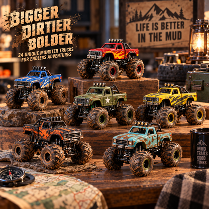 🔥 Ready to Get Dirty?! 🛻 2026 Mud Monsters Advent Calendar – 24 Days of Bigger, Bolder Off-Road Adventures!