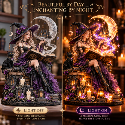 🔮 Ready to Unleash a Little Magic?! 🌙 Moonlit Witch – An Enchanted World of Glowing Wonders!