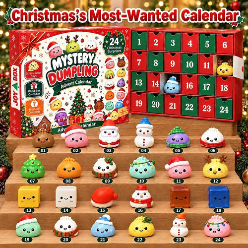 🔥LAST DAY 50% OFF ！！ 🎁 24 Days of Squishy Surprises — One Tiny Joy Every Day!