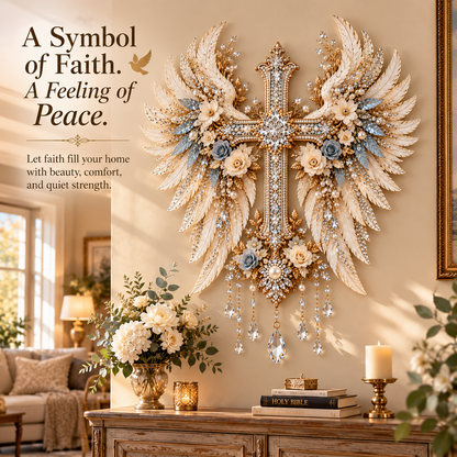 🪽 Where Faith Finds Its Wings! ✨ A Heavenly Glow of Love, Peace & Blessings