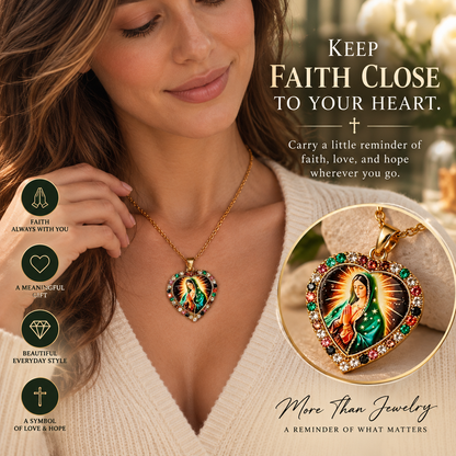 ❤️ Our Lady of Guadalupe Necklace – Keep Faith Close to Your Heart