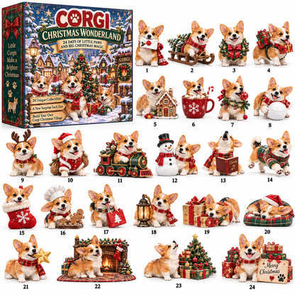 🐾 Corgi Christmas Wonderland — 24 Days of Little Paws, Big Christmas Magic 🎄
