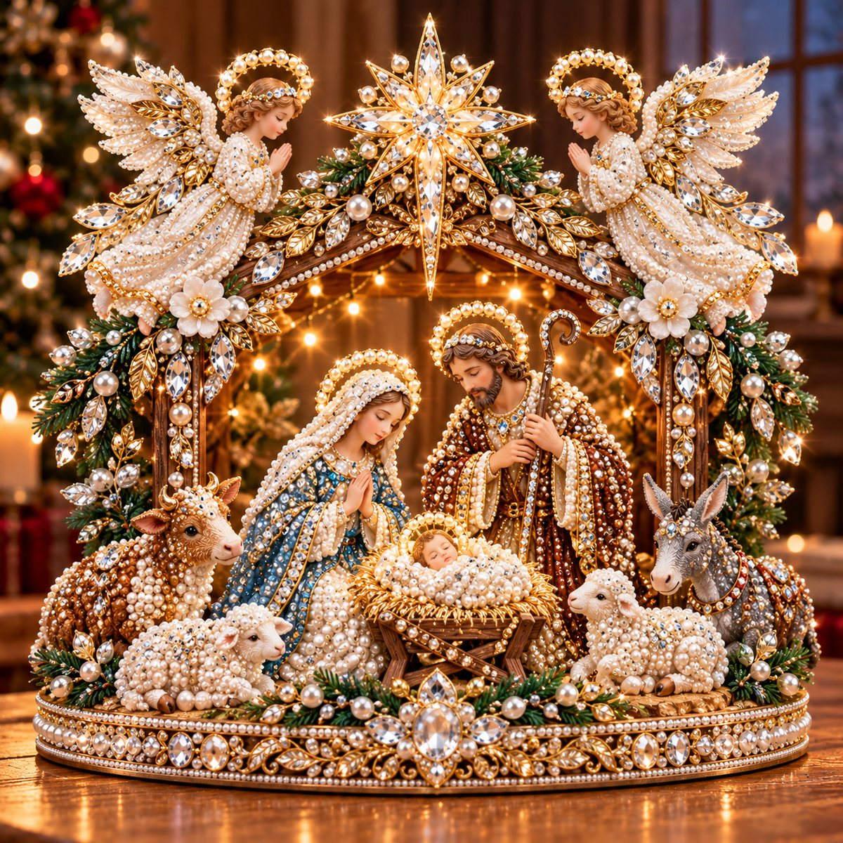 ✨ Ready to Bring Bethlehem to Life? ✝️ 2026 Nativity 3D Pearl Art DIY Kit – A Masterpiece Made With Faith!