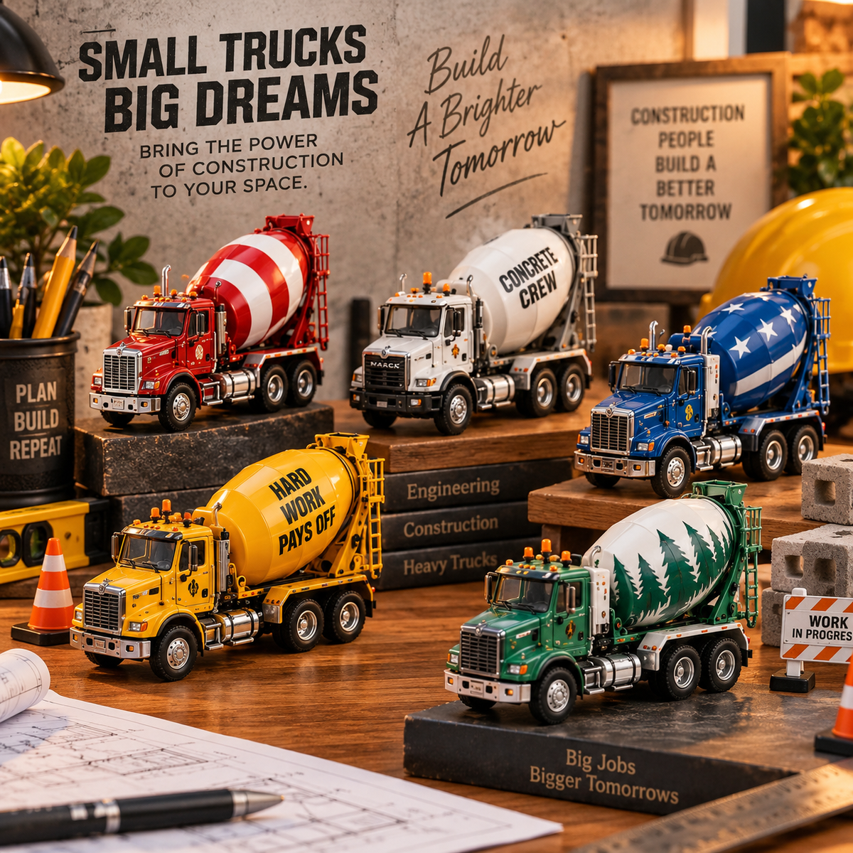 🚧 24 Days. 24 Concrete Trucks. Built for People Who Love the Job.