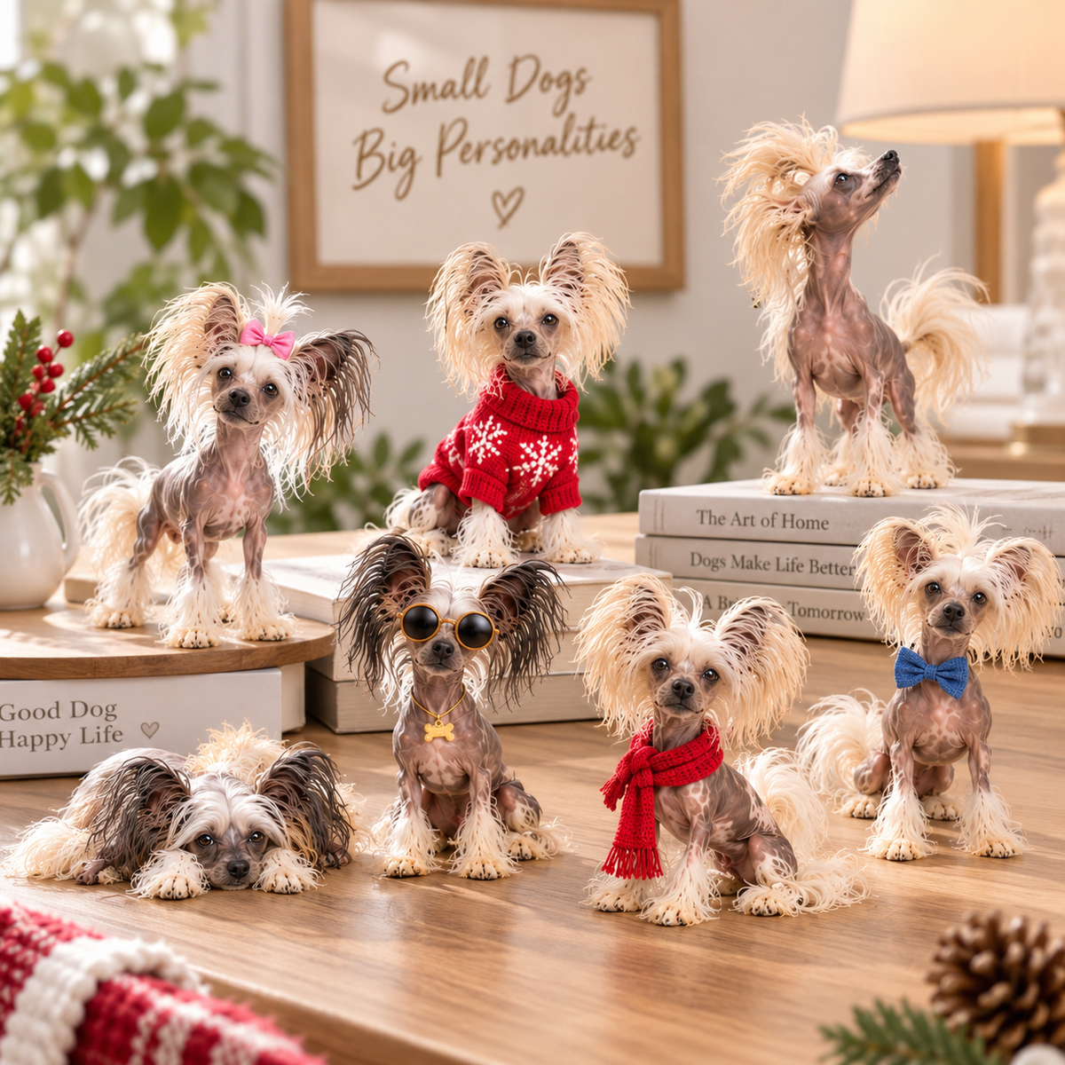 24 Days of Crested Dogs – 24 Unique Collectible Figurines Christmas Advent Calendar