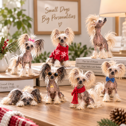 24 Days of Crested Dogs – 24 Unique Collectible Figurines Christmas Advent Calendar