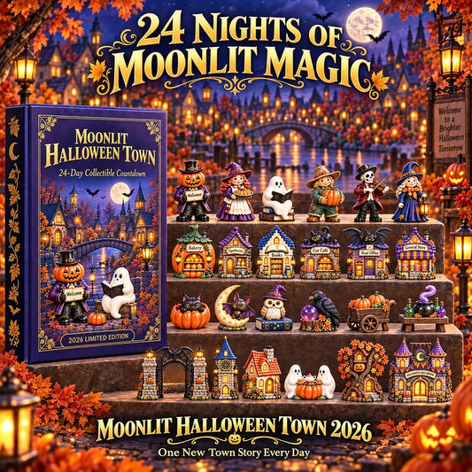 24 Nights of Moonlit Magic — Build Your Own Halloween Town, One Surprise at a Time 🎃🌙