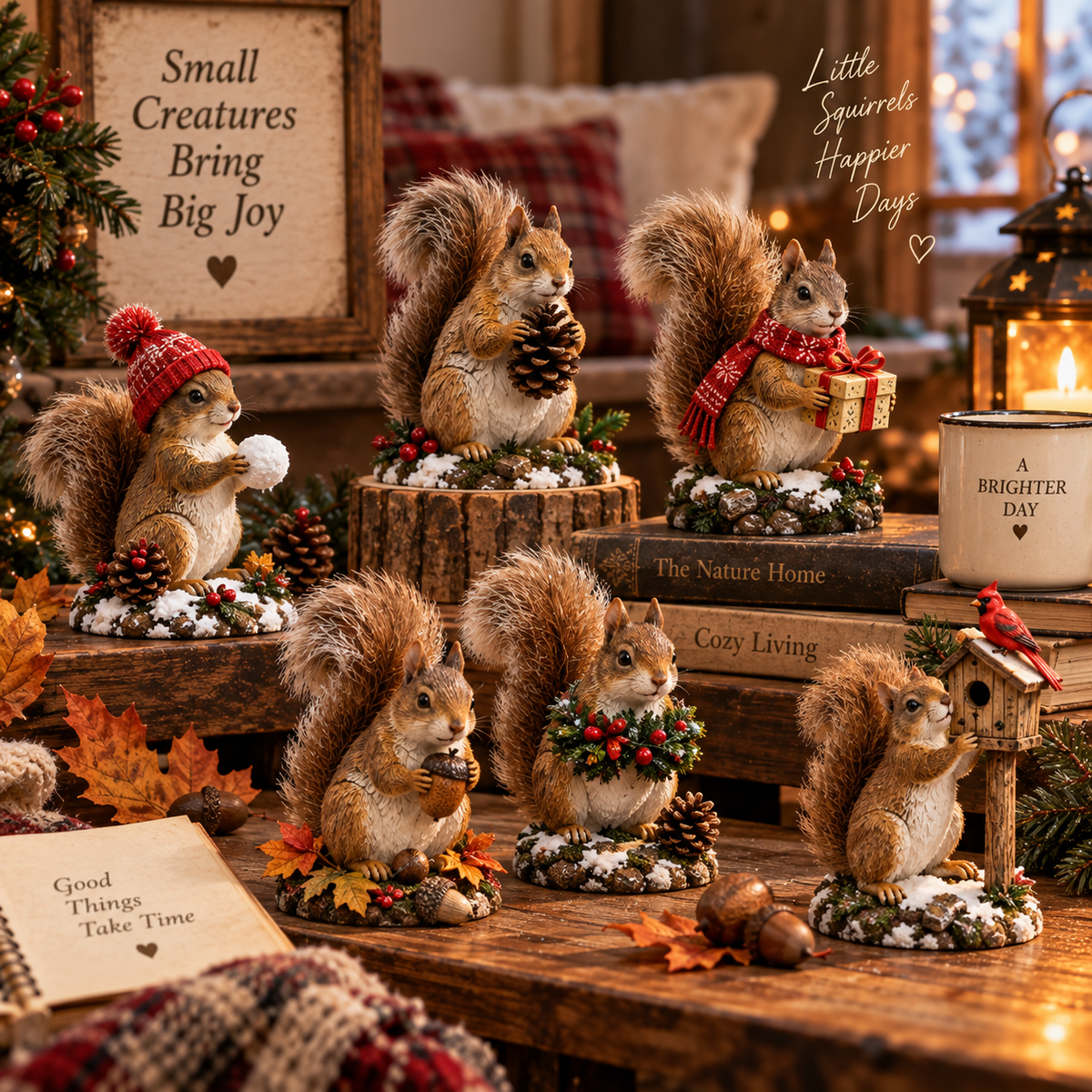 🐿️ One Little Squirrel Today. A Whole Collection by Day 24.