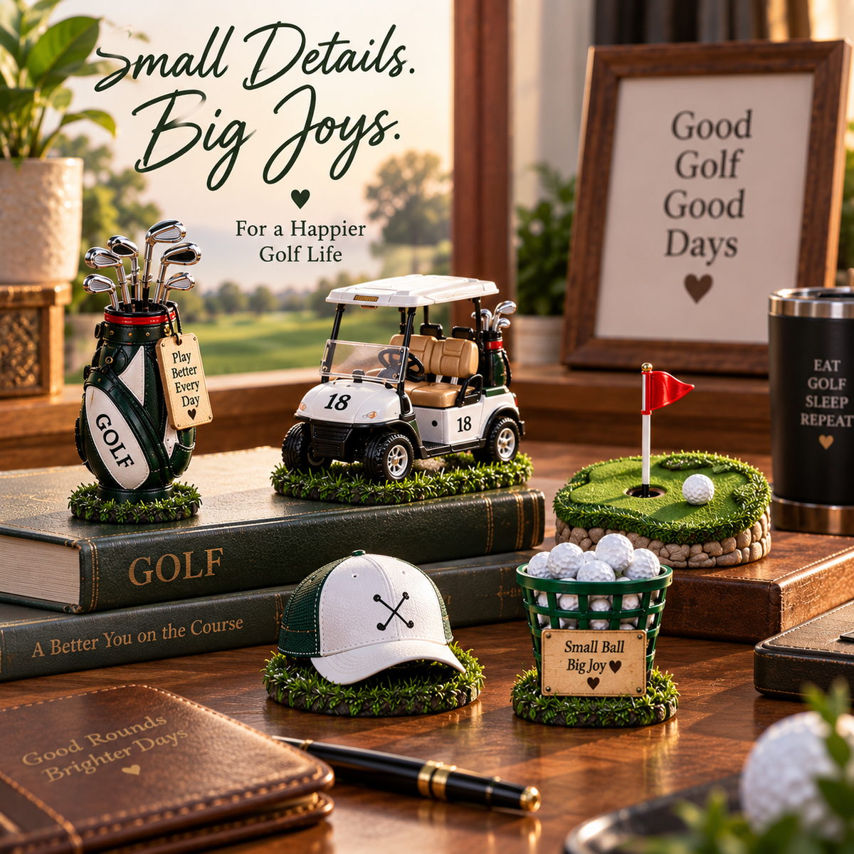 24 Days of Golf – From the First Tee to the Final Putt Collectible Countdown Set ⛳