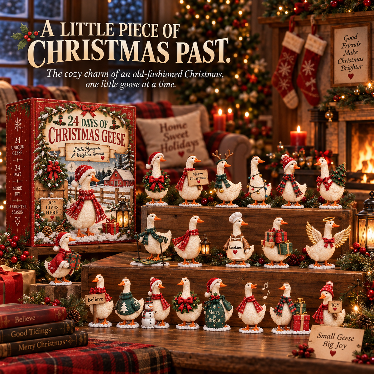 🪿🎄 24 Days of Christmas Geese – A Nostalgic Farmhouse Holiday Collection
