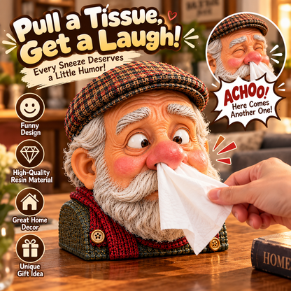 😂 Ready for a Good Laugh?🤧 Meet the Little Grandpa Who Makes Every Tissue Pull Hilarious!