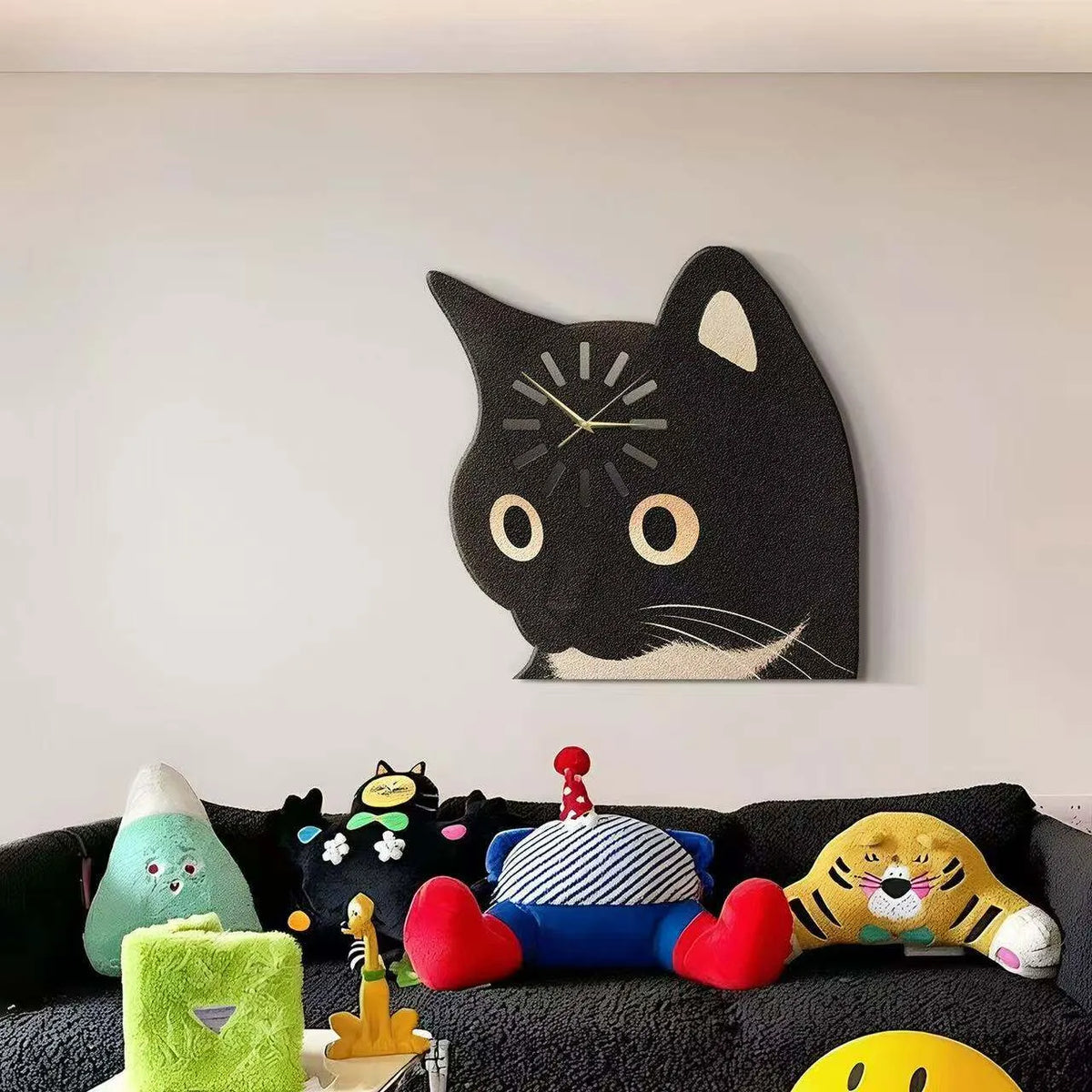 😹 Loading... Please Wait! – Funny Cat & Dog Wall Clocks