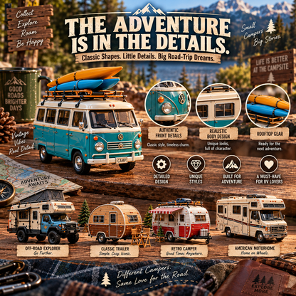 🔥 Ready for a Retro Road Trip?! 🚐 2026 Vintage RV Adventures – 24 Days of Freedom!