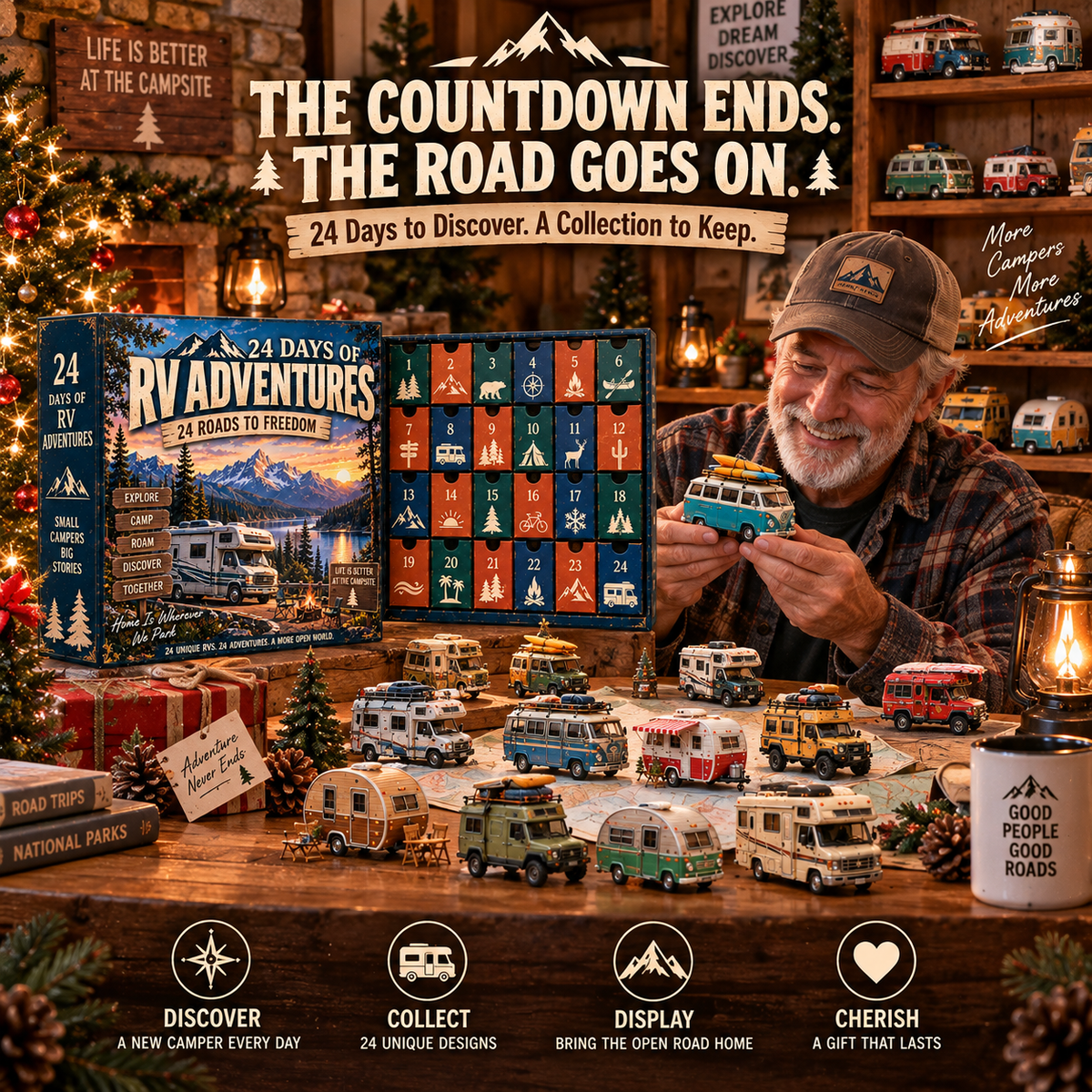 🔥 Ready for a Retro Road Trip?! 🚐 2026 Vintage RV Adventures – 24 Days of Freedom!