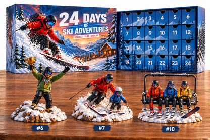 🔥Last Day 50% OFF❄️ 2026 Ski Adventures – 24 Days of Snowy Fun!