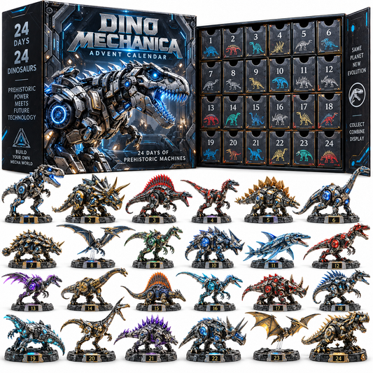 🤖🦖 24 Days of Mecha Dinosaurs – One Epic Prehistoric Collection
