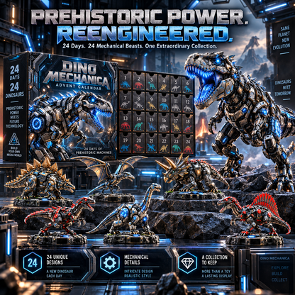 🤖🦖 24 Days of Mecha Dinosaurs – One Epic Prehistoric Collection