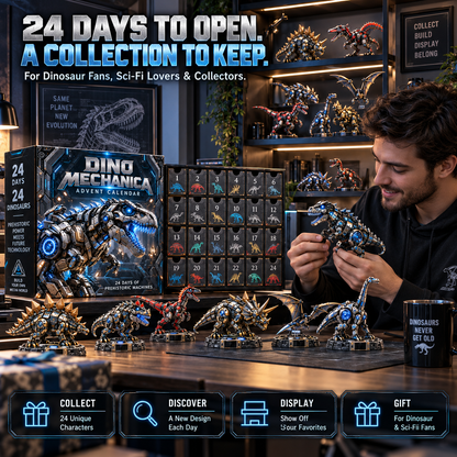 🤖🦖 24 Days of Mecha Dinosaurs – One Epic Prehistoric Collection