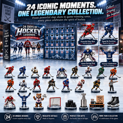 🏒 Ready to Hit the Ice?! 🏆 2026 Hockey Legends Advent Calendar – 24 Days of Epic Plays, Big Moments & Collectible Surprises!