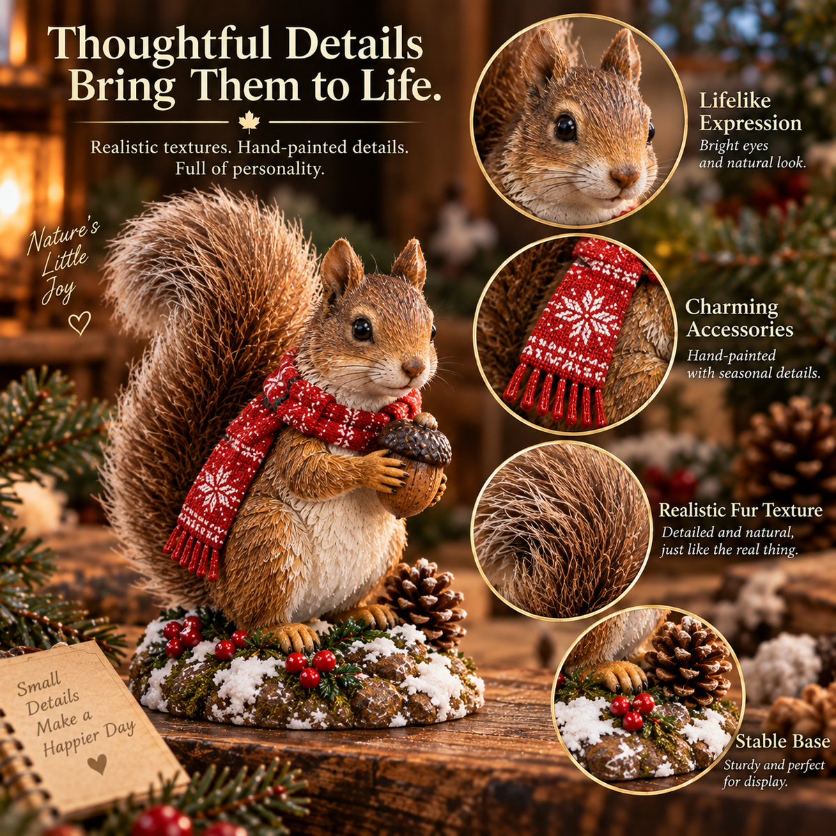 🐿️ One Little Squirrel Today. A Whole Collection by Day 24.