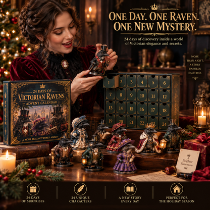 🖤 24 Days of Victorian Ravens – 24 Noble Characters, One Extraordinary Gothic Collection
