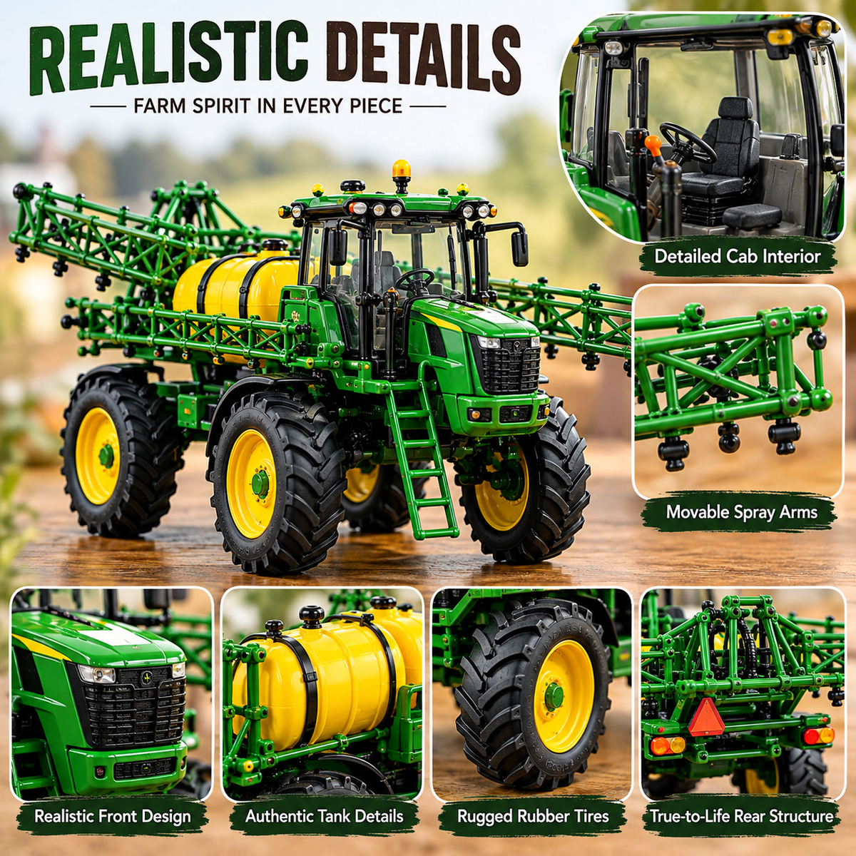 24 Days of Farm Sprayers – 24 Unique Agricultural Machine Collectibles | Farm Lover's Christmas Gift