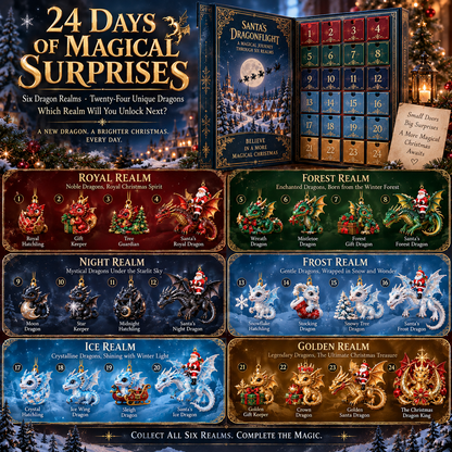 🐉 24 Days. 6 Dragon Realms. One Legendary Christmas Adventure.