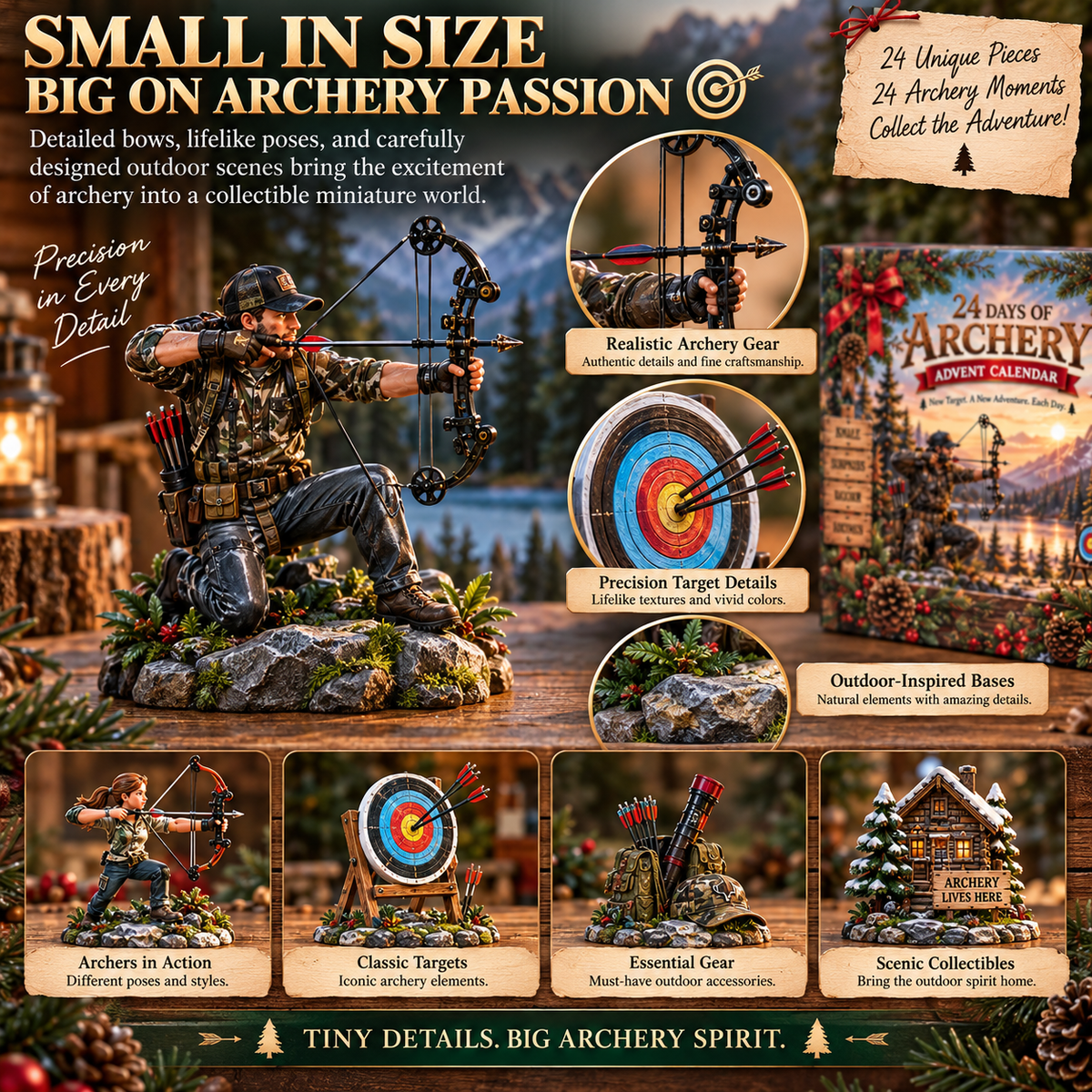 🎯 Ready to Aim for Christmas? 🏹 2026 Archery Advent Calendar – 24 Days of Outdoor Adventure!