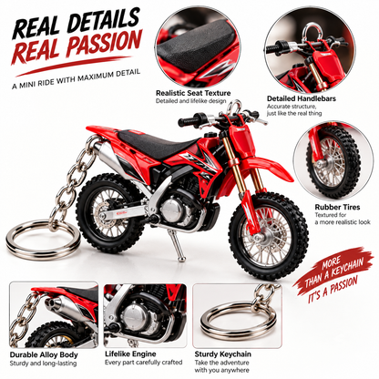 24 Days of Motocross – 24 Mini Dirt Bike Keychains Christmas Advent Calendar
