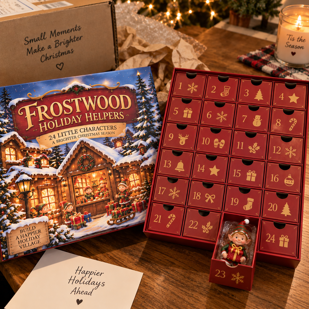 24 Little Christmas Helpers - 24 Characters, 24 Holiday Stories