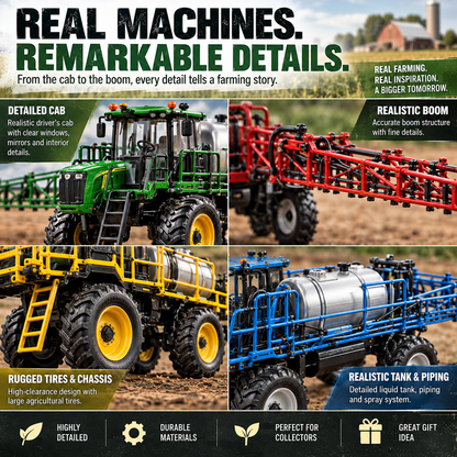 🚜24 Days of Agricultural Sprayers Advent Calendar – 24 Unique Self-Propelled Farm Sprayer Miniatures