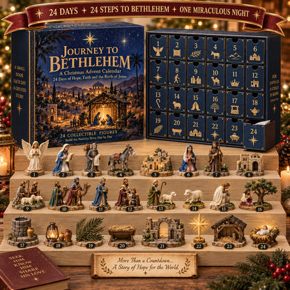 🔥No way！last 3 days！24-Day Jesus Mini Brick Advent Calendar