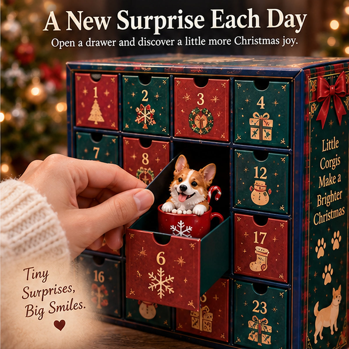 🐾 Corgi Christmas Wonderland — 24 Days of Little Paws, Big Christmas Magic 🎄