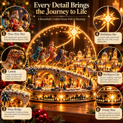 ⭐ Ready to Follow the Star?! ✨ Three Kings' Journey – A Glowing Bethlehem Christmas Story!