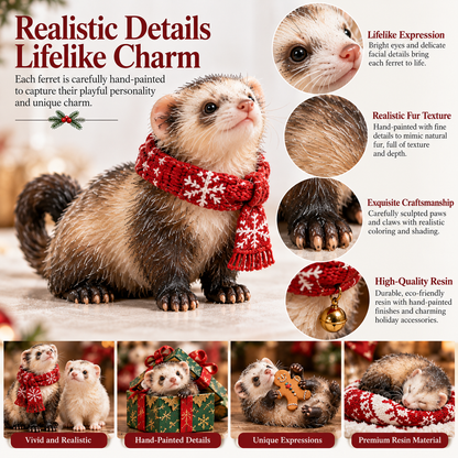 🎄🐾 24 Days of Ferret Christmas Advent Calendar 🎁 – The Perfect Gift for Ferret Lovers ❤️