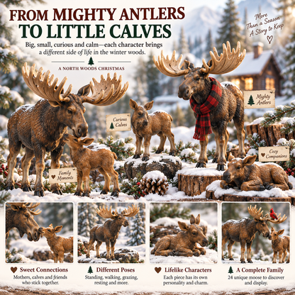 🔥LAST DAY 50% OFF🫎🎄24 Days of Moose – Christmas Advent Calendar 2026