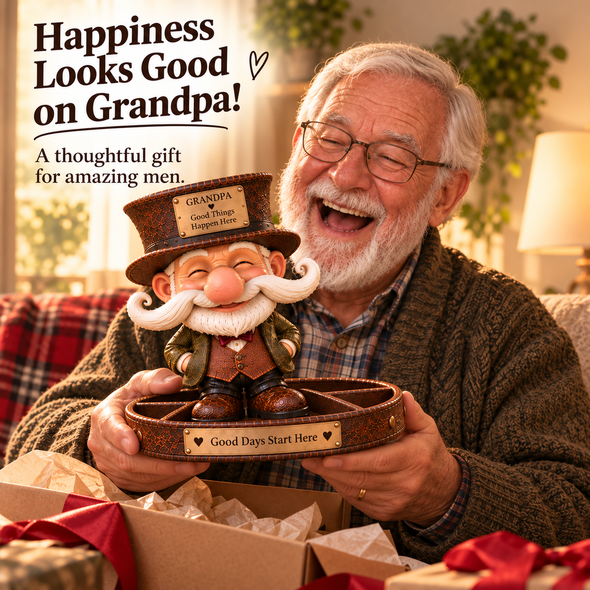 🔥 SHOCKING DEAL! 👴 Wait… Grandpa Can Hold ALL That?! 😂 Big Nose Grandpa – Funny Multi-Purpose Organizer & Unique Gift!