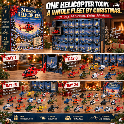 24 Days of Helicopter Adventures — A New Mission Every Day! 🎄🚁