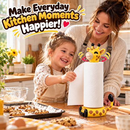 🦒 Who Knew Kitchen Cleanup Could Be This Fun?! 💛 Meet Your New Spinning Kitchen Buddy!