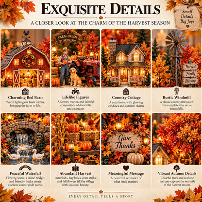 🍂 Ready to Bring the Harvest Home? 🚜 The Harvest Village – A Little Farm Full of Fall Magic!