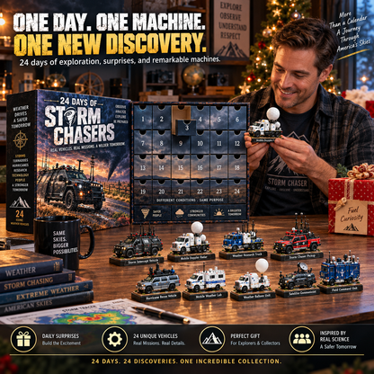 🌪️ Ready to Chase the Storm?! 🚙 2026 Storm Chasers Collection – 24 Days of Legendary Weather Machines & Wild Adventures!