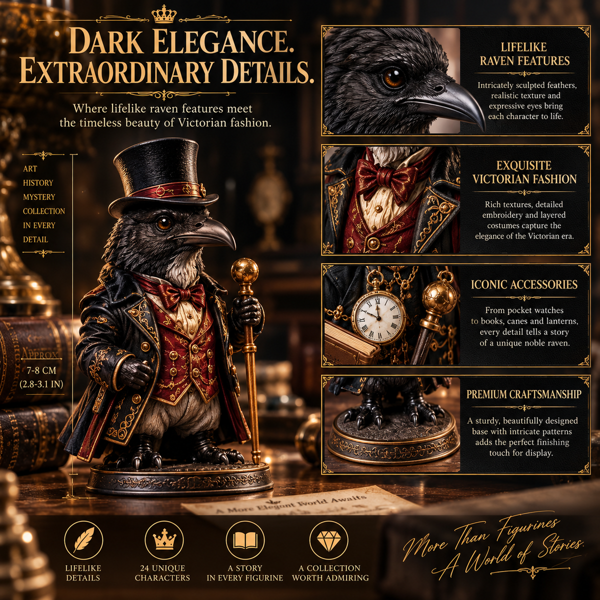 🖤 24 Days of Victorian Ravens – 24 Noble Characters, One Extraordinary Gothic Collection