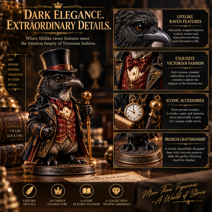 🖤 24 Days of Victorian Ravens – 24 Noble Characters, One Extraordinary Gothic Collection