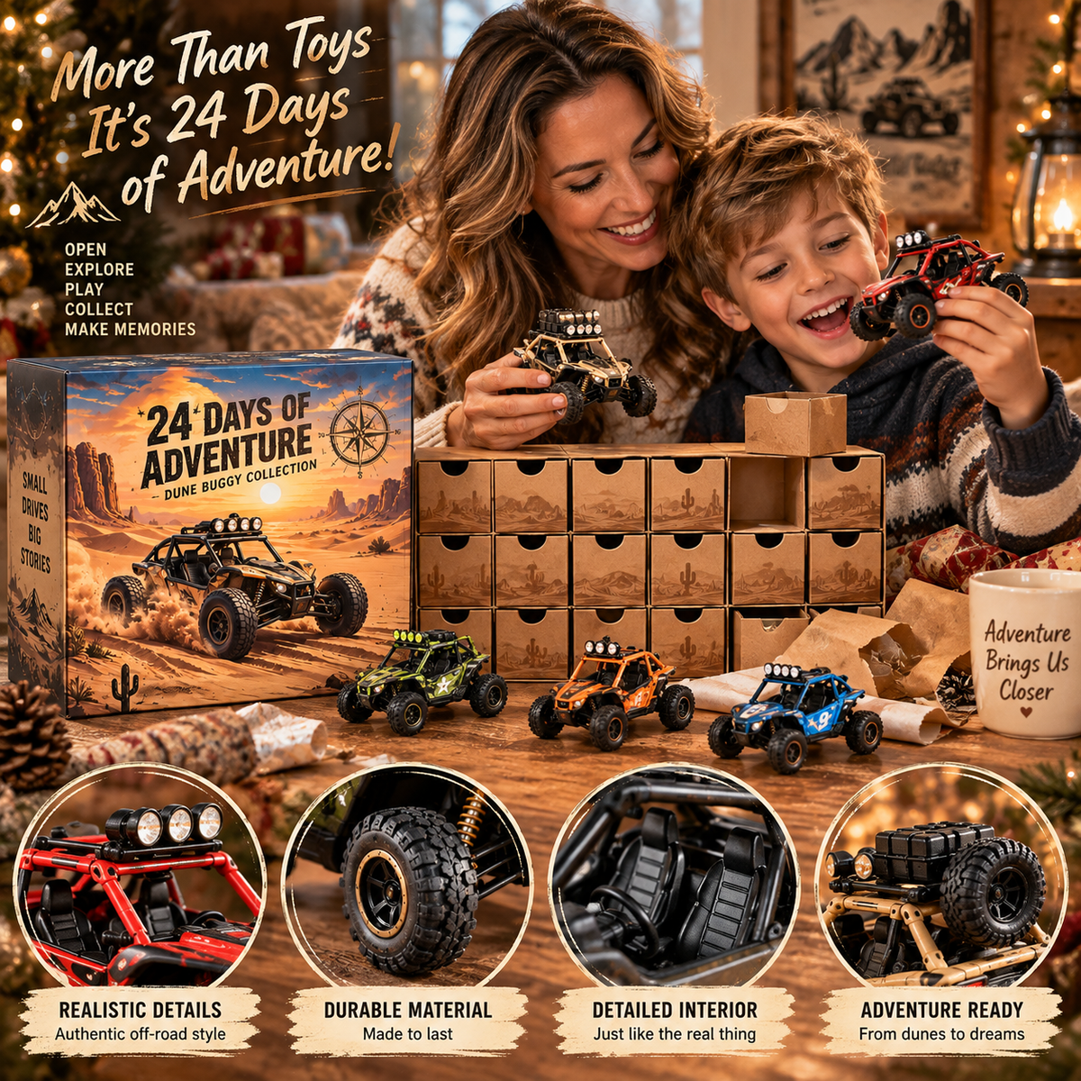 🔥 Ready to Conquer the Dunes?! 🏜️ 2026 Dune Buggy Advent Calendar – 24 Days of Wild Off-Road Adventures!