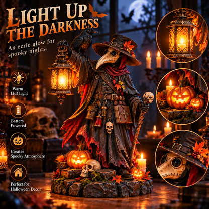 🐦‍⬛Plague Doctor Illuminated Halloween Figurine