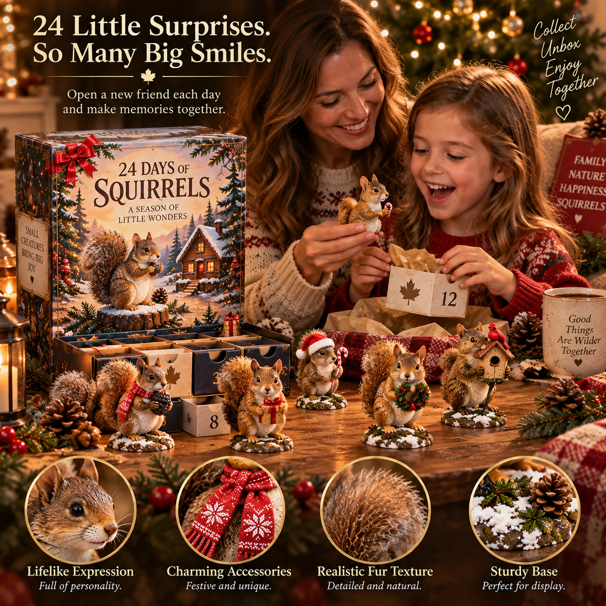 🐿️ One Little Squirrel Today. A Whole Collection by Day 24.